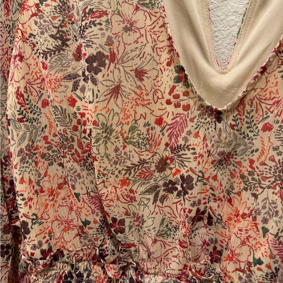 Torrid fully-lined floral tiered dress - Picture 3 of 4